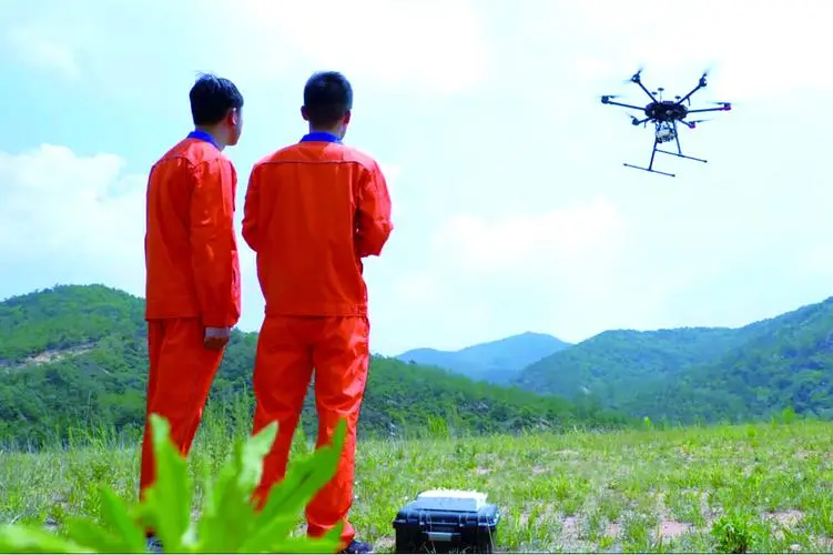 高阳无人机倾斜摄影巡检拍摄